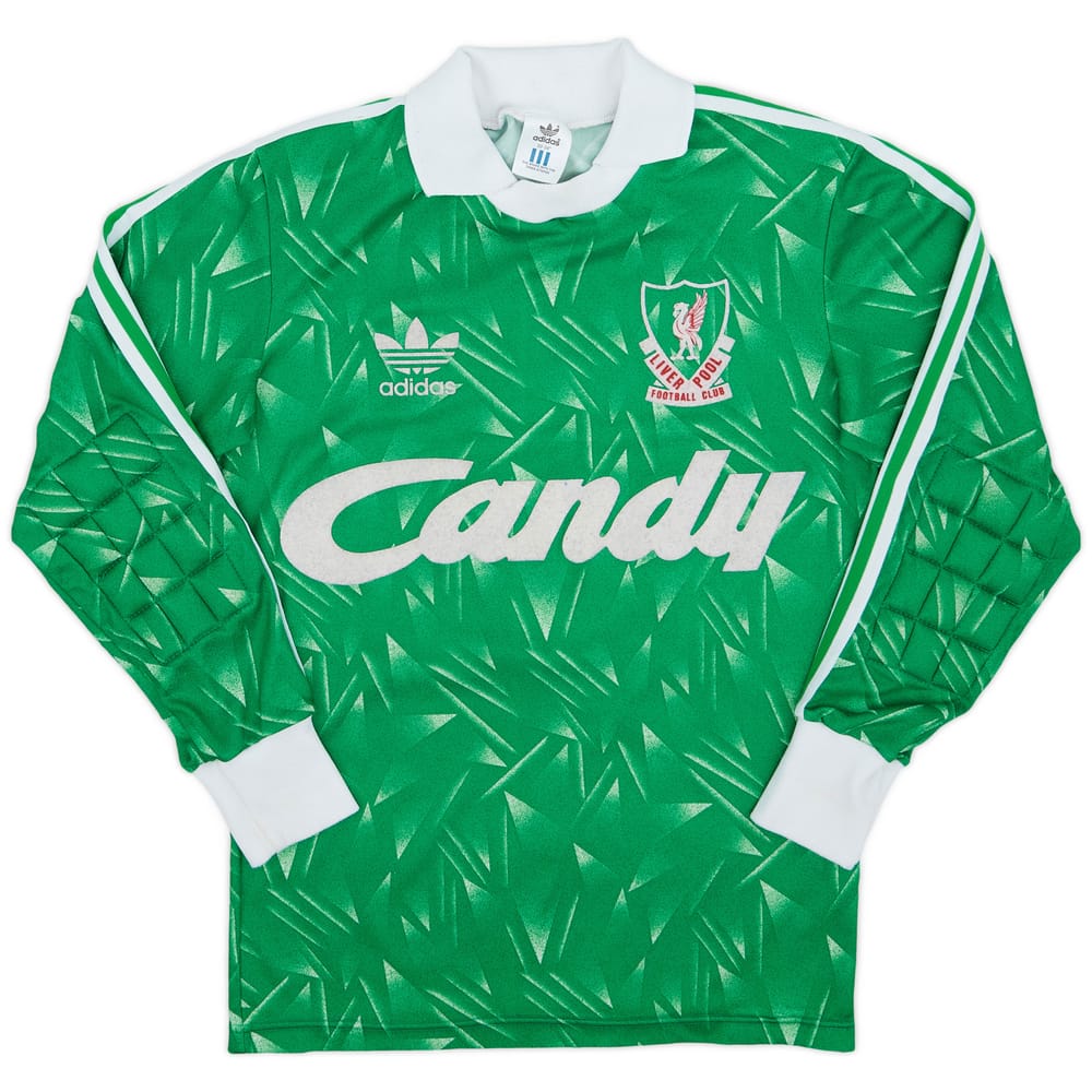 1989-91 Liverpool GK Shirt #1 - 8/10 - (M.Boys)