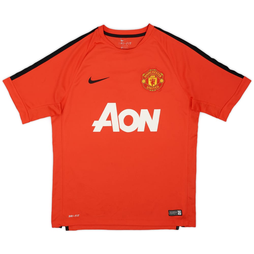 2015-16 Manchester United adizero Training Shirt - 7/10 - (L)