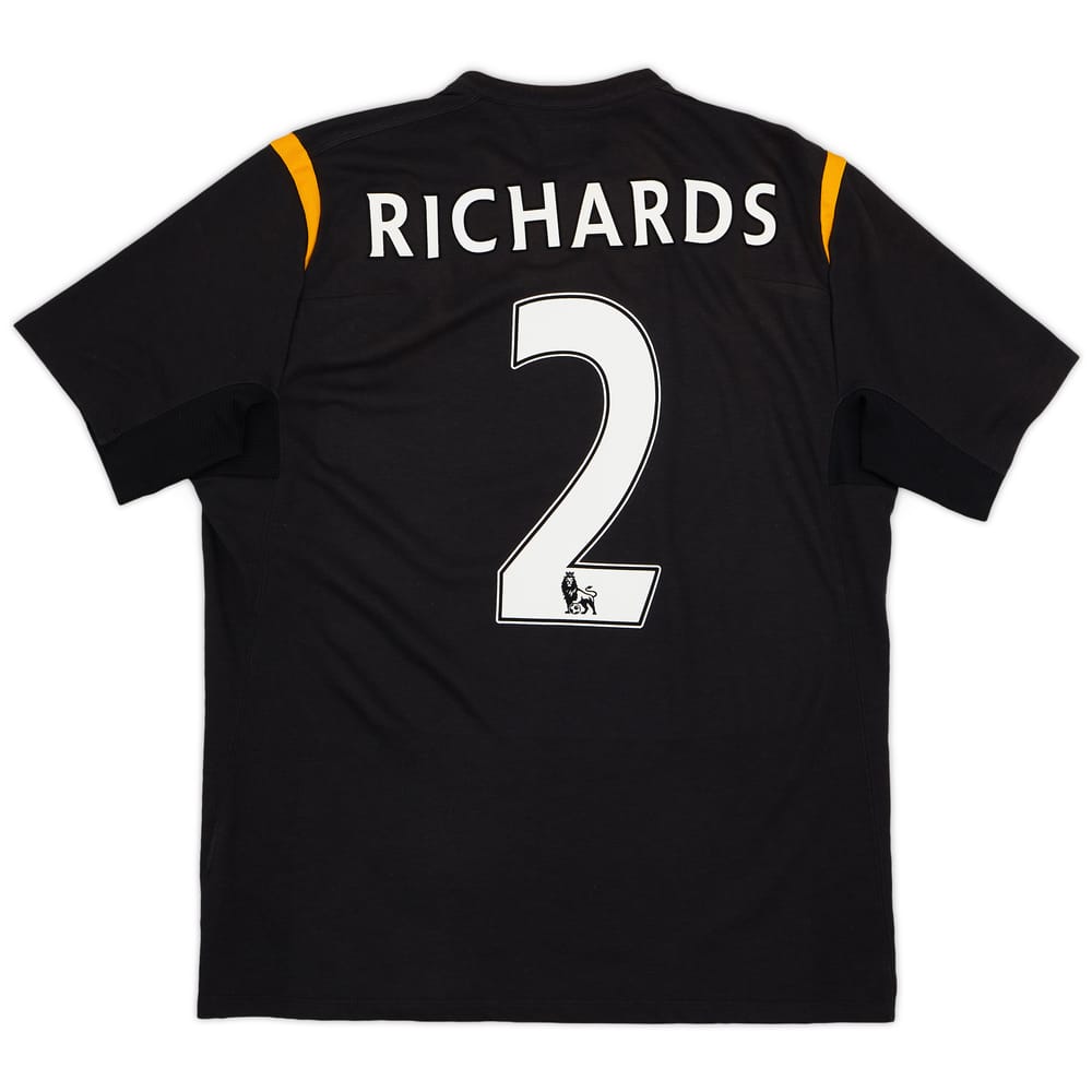 2009-10 Manchester City Away Shirt Richards #2 - 9/10 - (L)