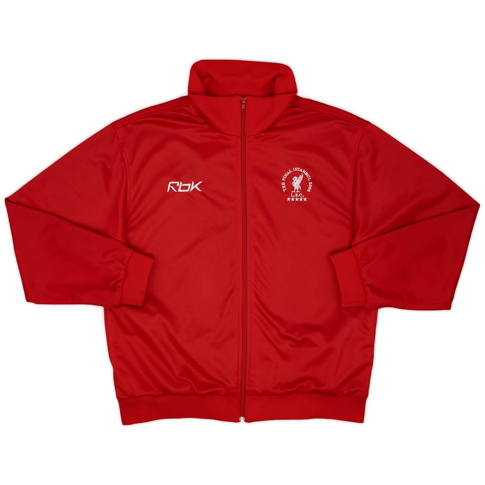 2005 Liverpool Reebok The Final Istanbul Track Jacket - 10/10 - (L)