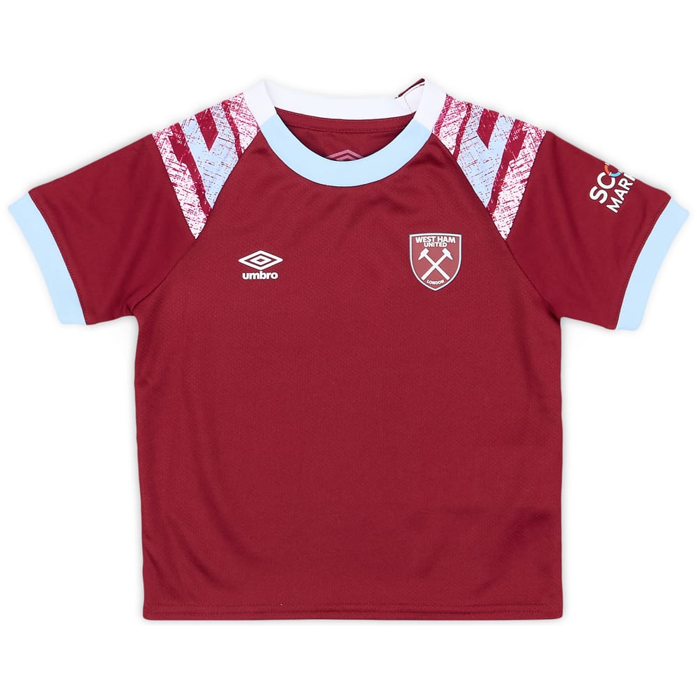 2022-23 West Ham Home Shirt - As New - (BABY)