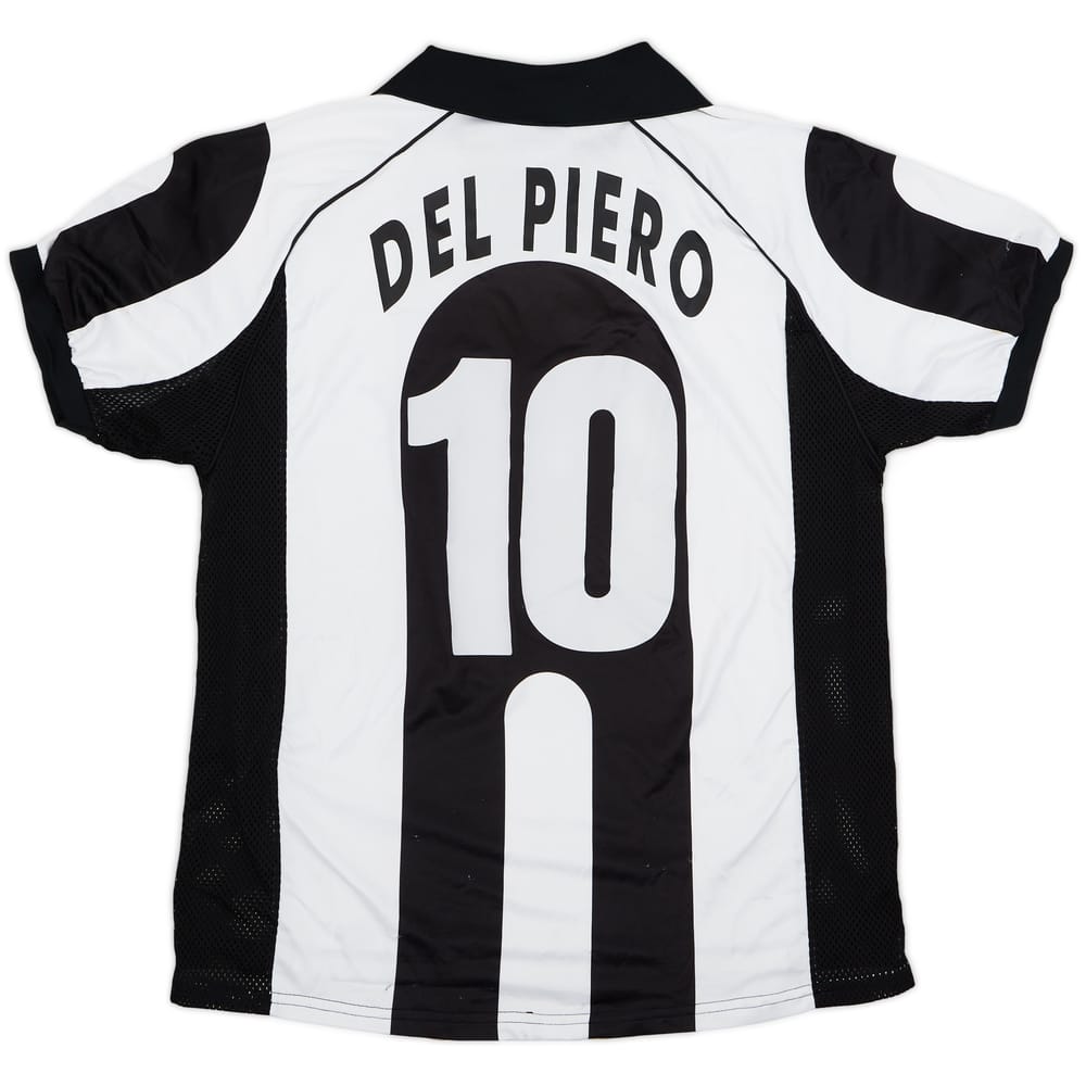 1997-98 Juventus Basic Centenary Home Shirt Del Piero #10 - 5/10 - (XL)