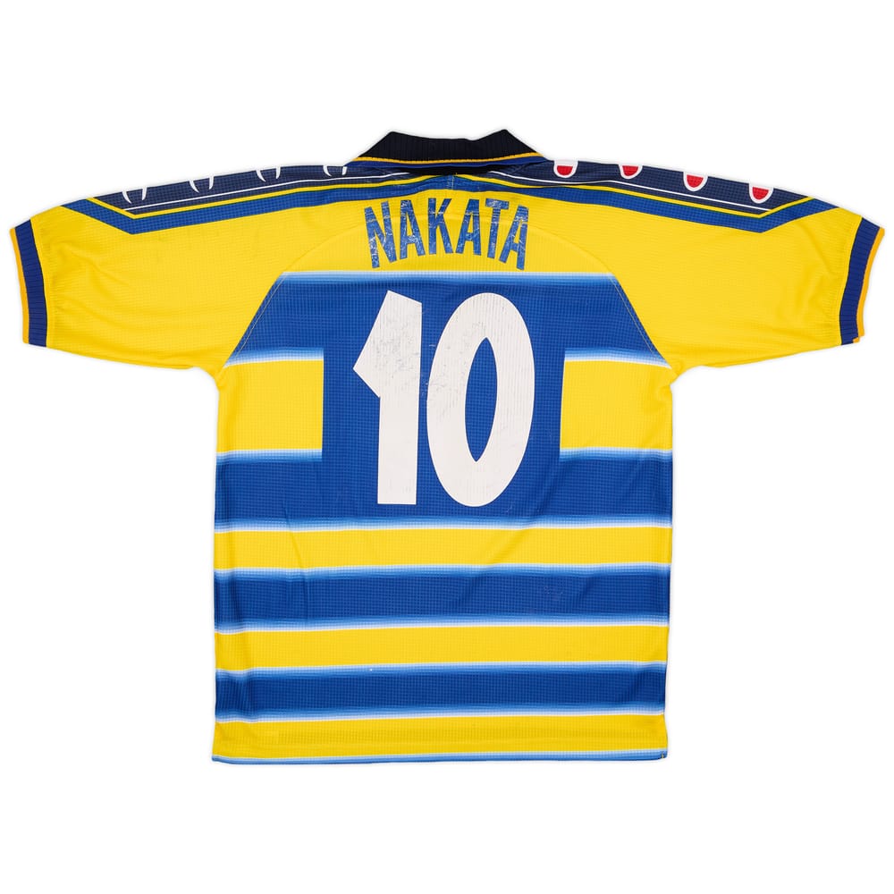 1999-00 Parma Home Shirt Nakata #10 - 6/10 - (M)