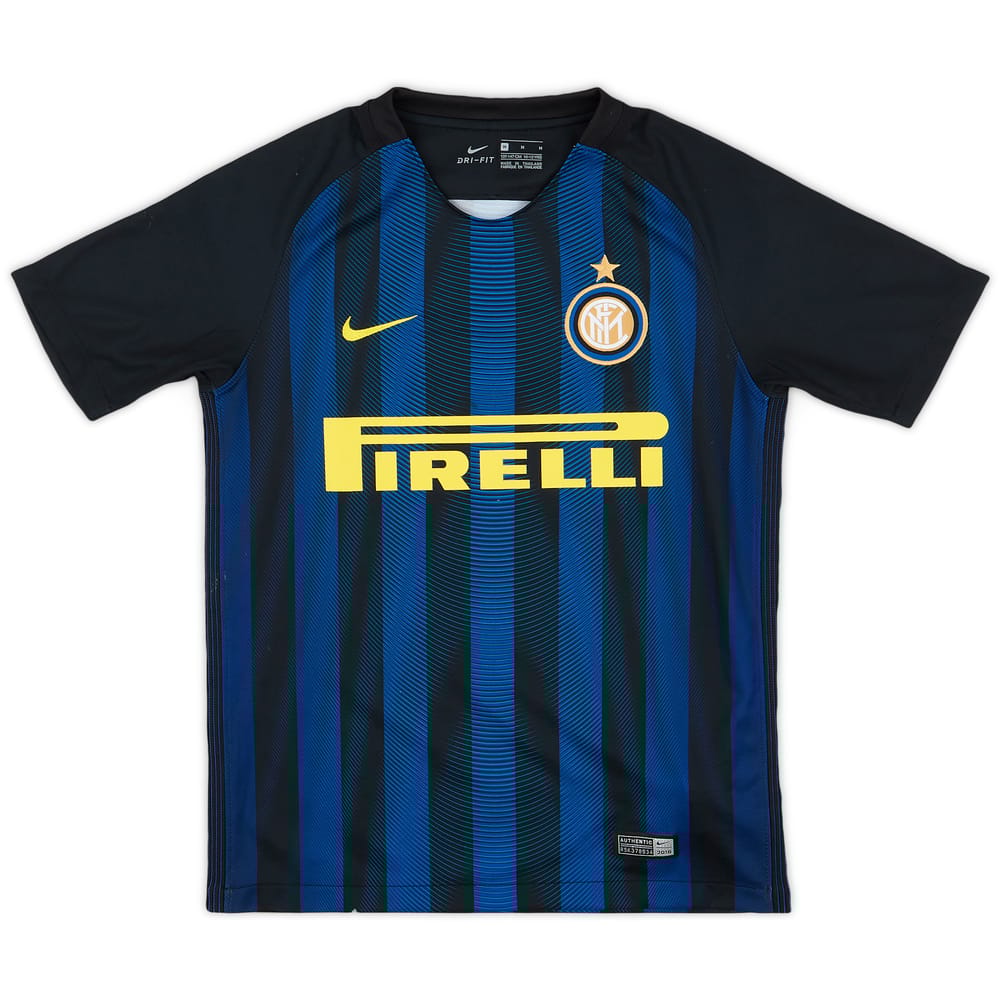 2016-17 Inter Milan Home Shirt - 7/10 - (M.Boys)