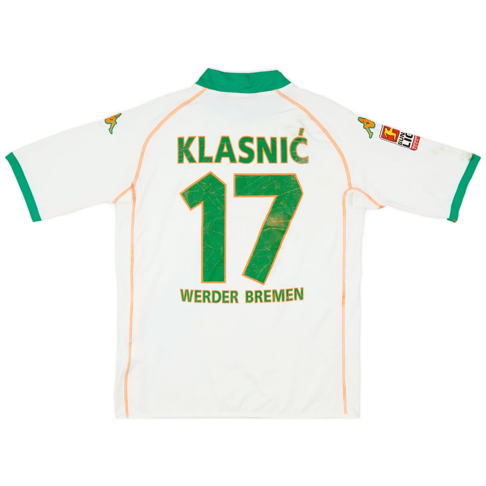 2004-05 Werder Bremen Away Shirt Klasnic #17 - 5/10 - (L)