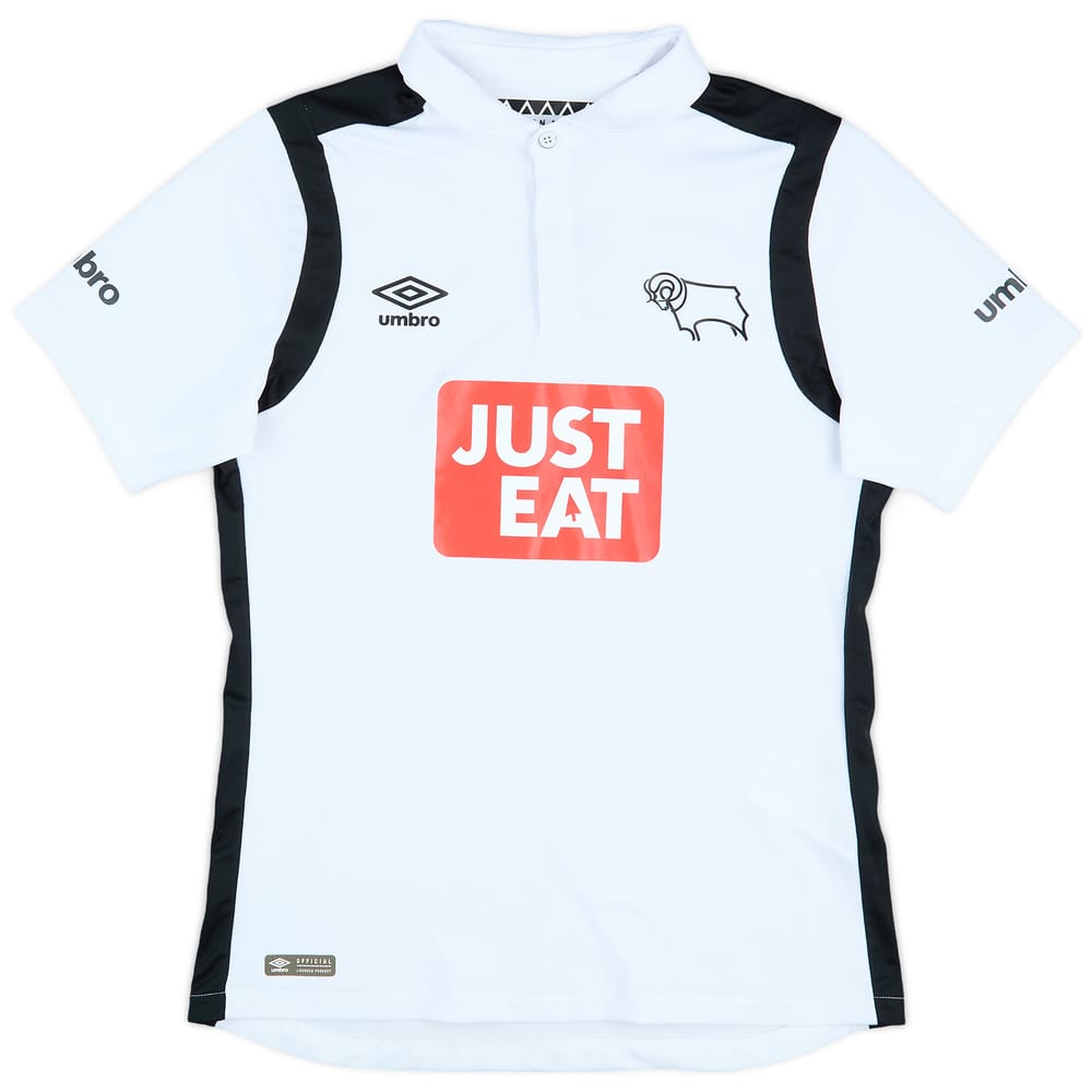 2016-17 Derby County Home Shirt - 8/10 - (S)