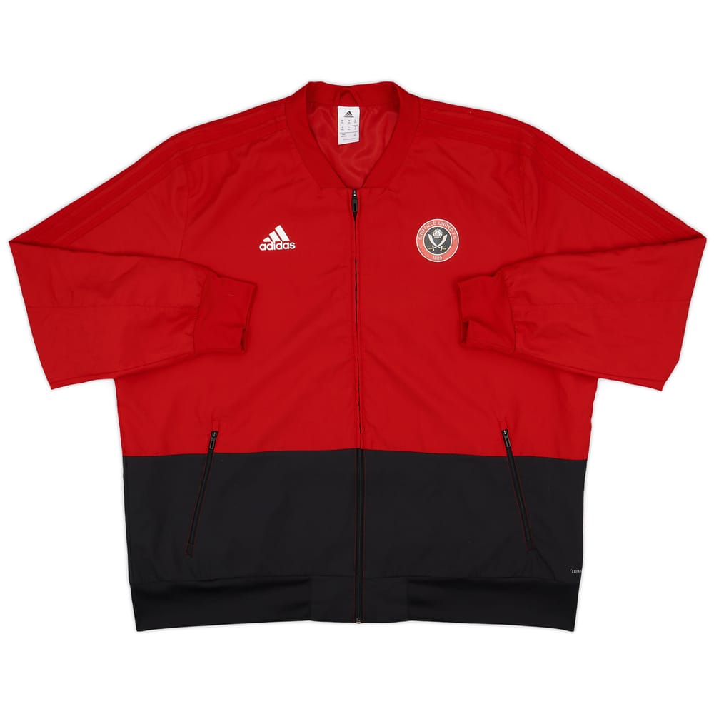 2018-19 Sheffield United adidas Track Jacket - 8/10 - (3XL)