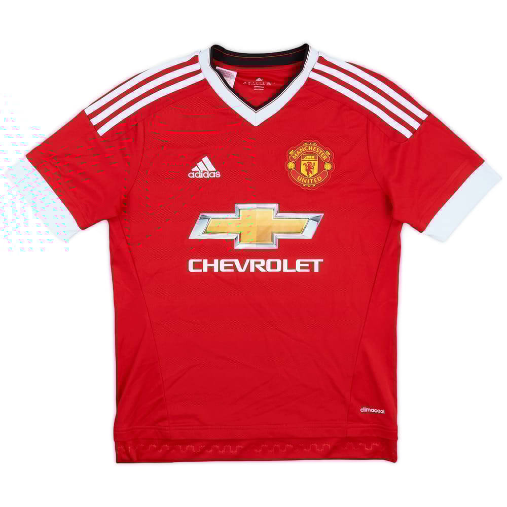 2015-16 Manchester United Home Shirt - 7/10 - (XL.Boys)