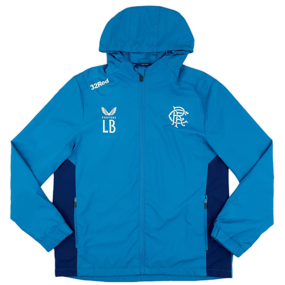 2023-24 Rangers Staff Issue Windbreaker Jacket # - 7/10