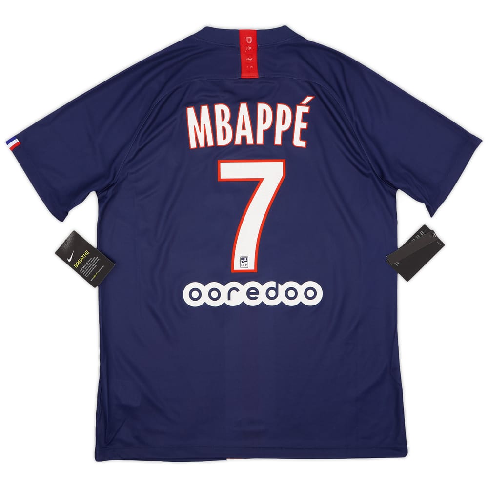 2019-20 Paris Saint-Germain Home Shirt Mbappe #7 (L)