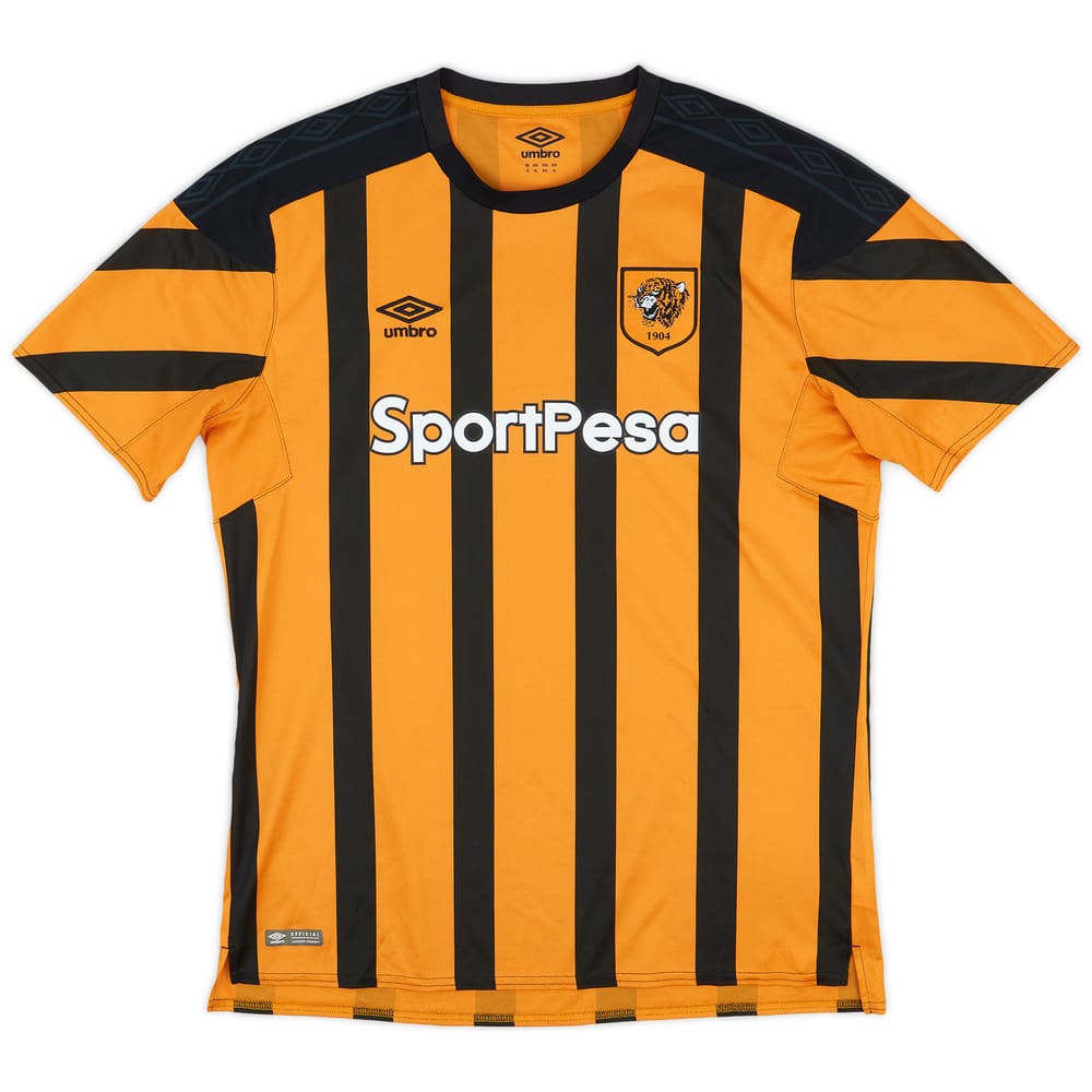2017-18 Hull City Home Shirt - 8/10 - (XL)