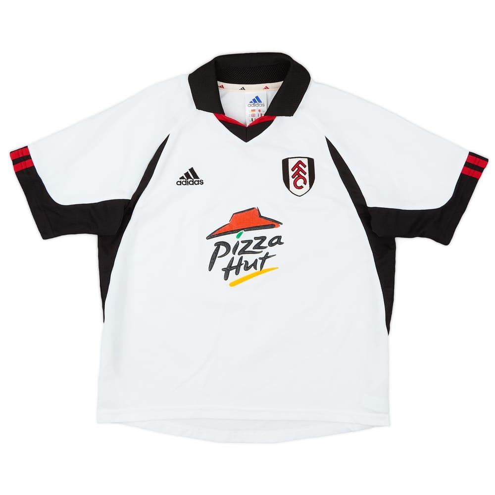2001-02 Fulham Home Shirt - 8/10 - (L.Boys)