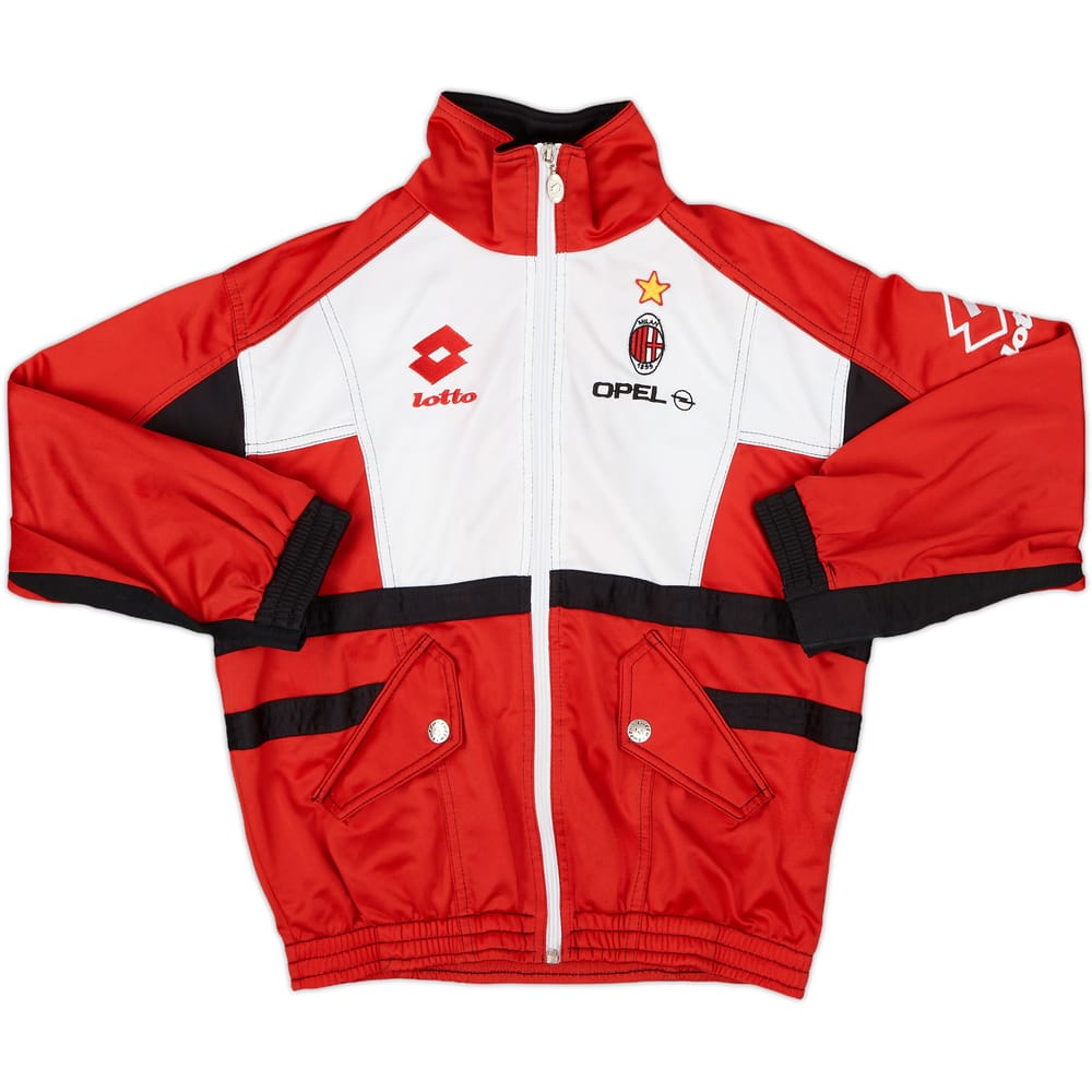 1994-95 AC Milan Lotto Track Jacket - 7/10 - (XL.Boys)
