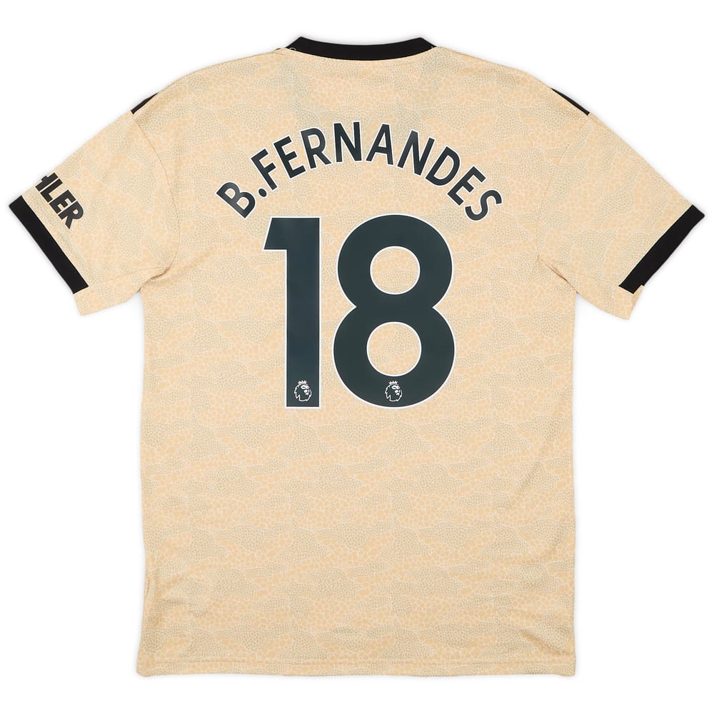 2019-20 Manchester United Away Shirt B.Fernandes #18 (M)