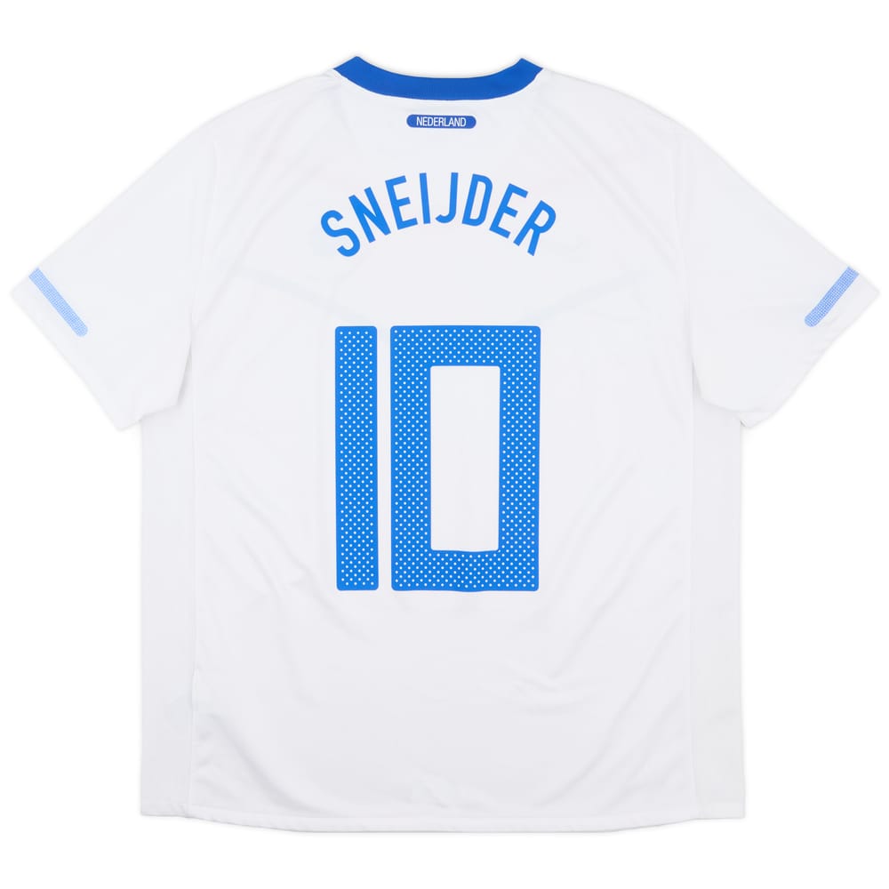 2010-11 Netherlands Away Shirt Sneijder #10 - 7/10 - (XL)