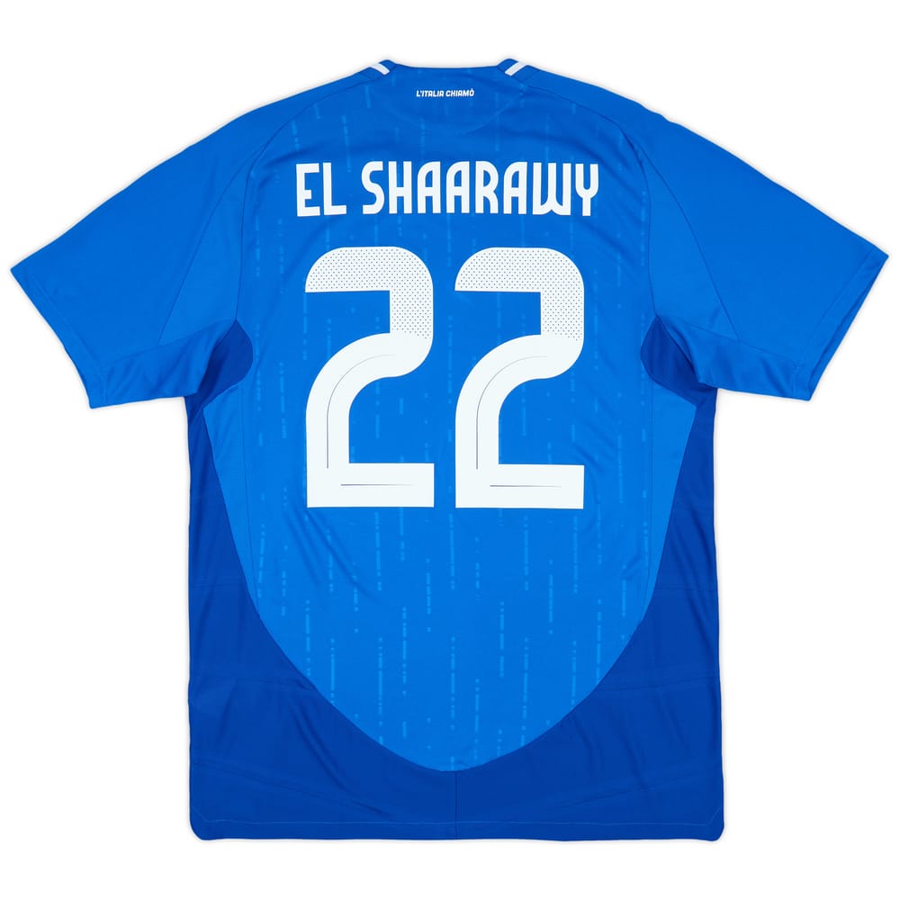 2024-25 Italy Authentic Home Shirt El Shaarawy #22