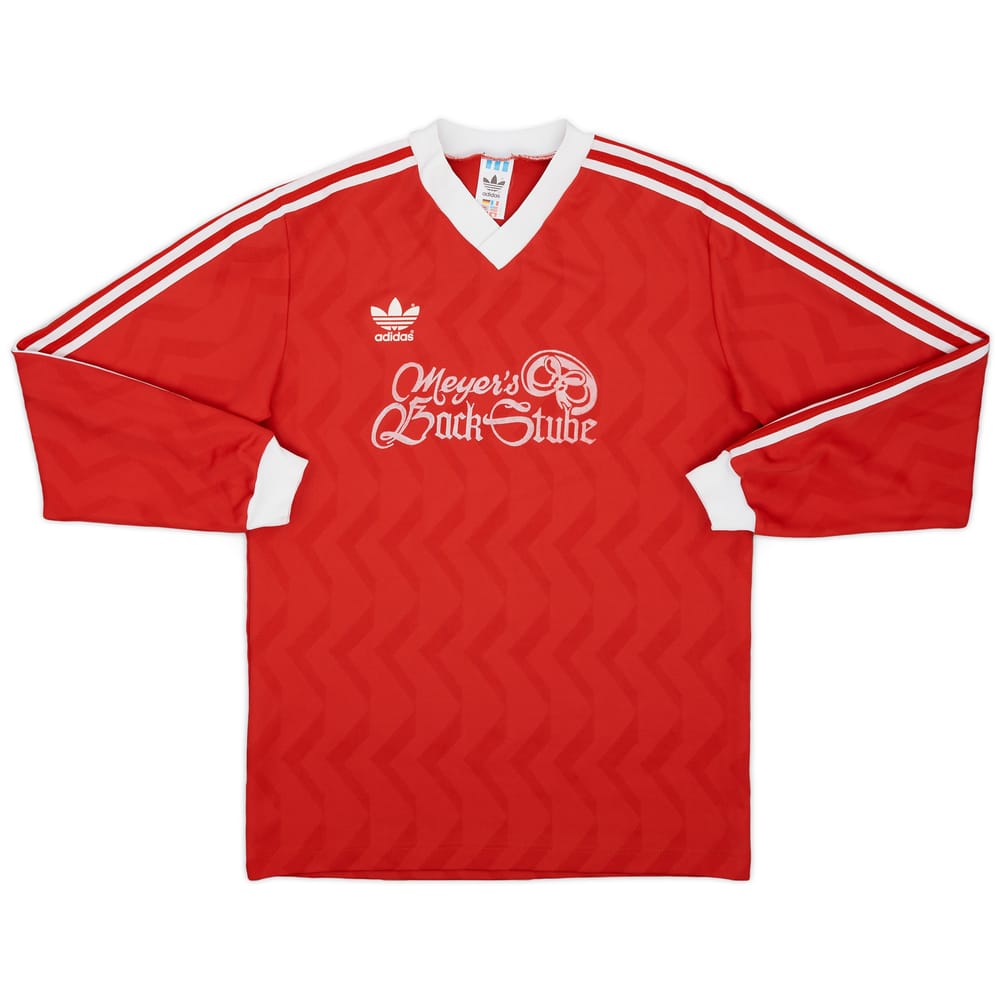 1980s adidas Template L/S Shirt #10 - 7/10 - (S)
