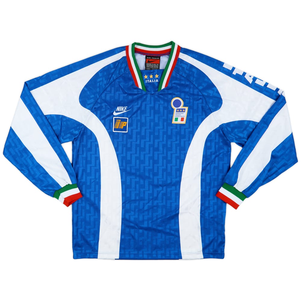 1995-96 Italy Nike Player Issue Training L/S Shirt - 9/10 - (M)