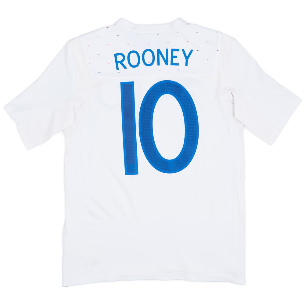 2010-11 England Home Shirt Rooney #10 - 7/10 - (S)