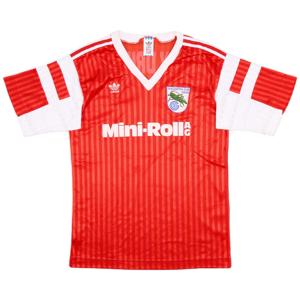 1990-91 Grasshoppers Match Issue Away Shirt #4
