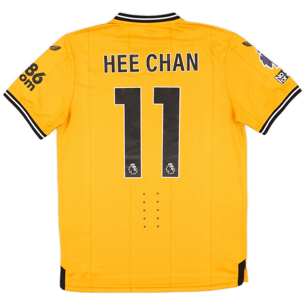 2023-24 Wolves Match Issue Home Shirt Hee Chan #11