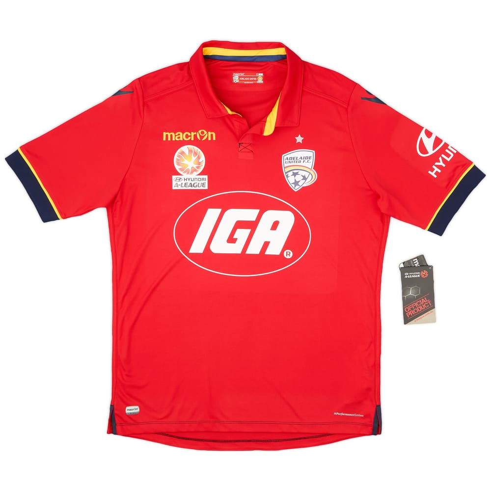 2016-17 Adelaide United Home Shirt