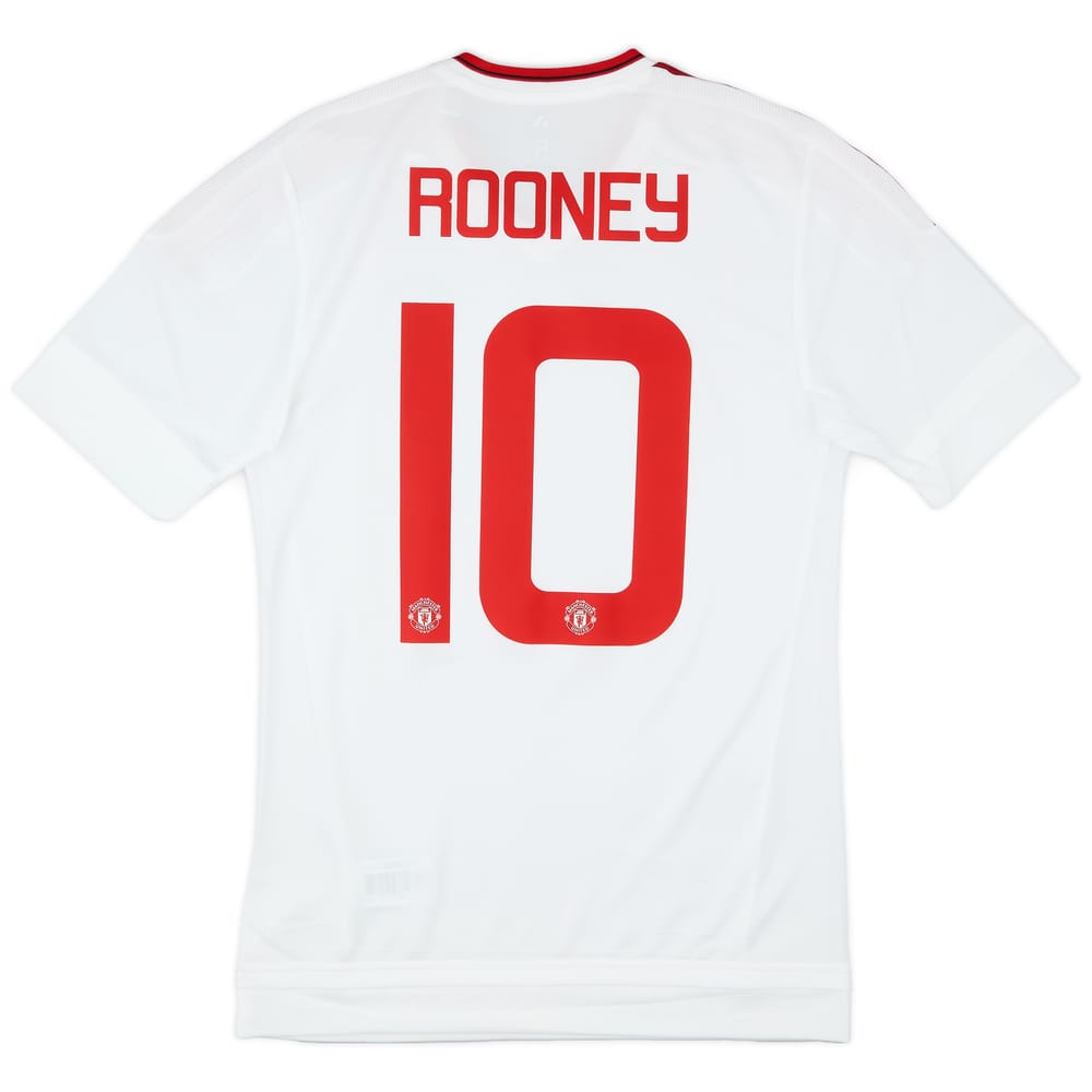 2015-16 Manchester United Player Issue Away Shirt Rooney #10 (S/M)
