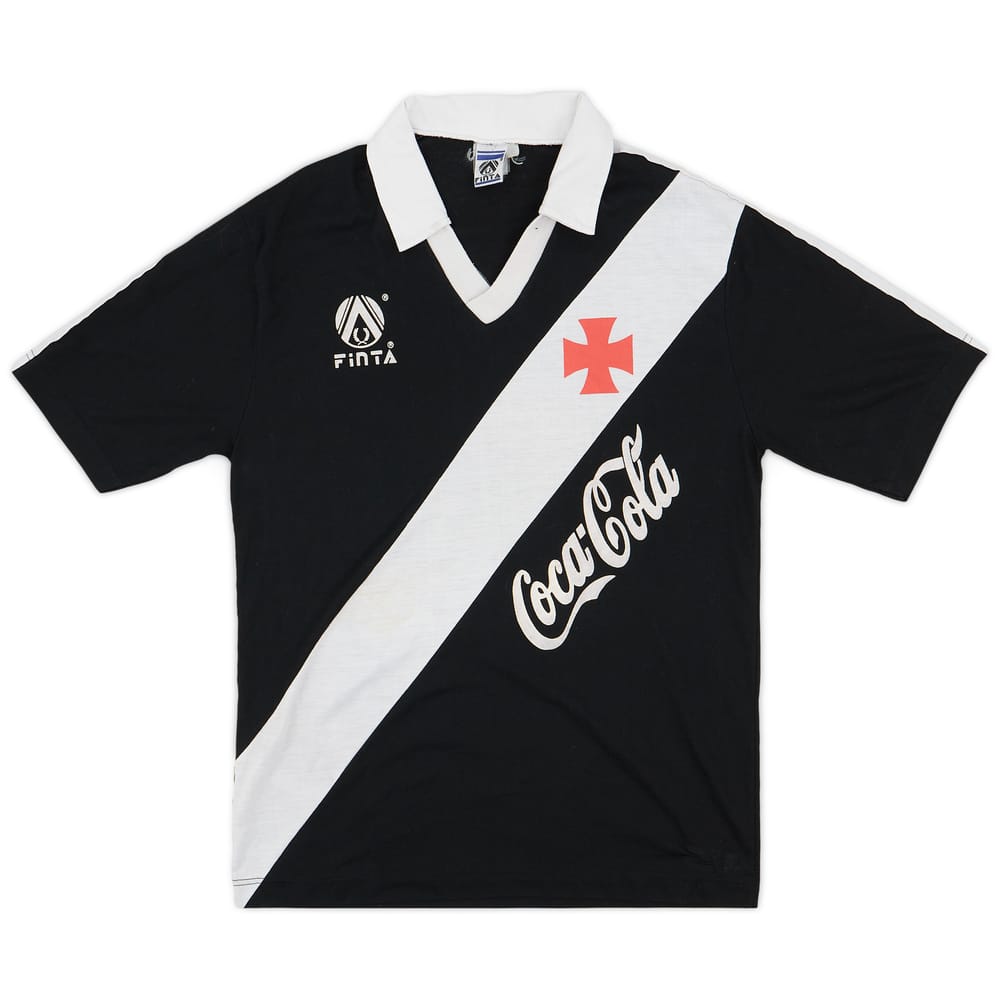 1989-90 Vasco da Gama Home Shirt #9 - 7/10 - (S/M)