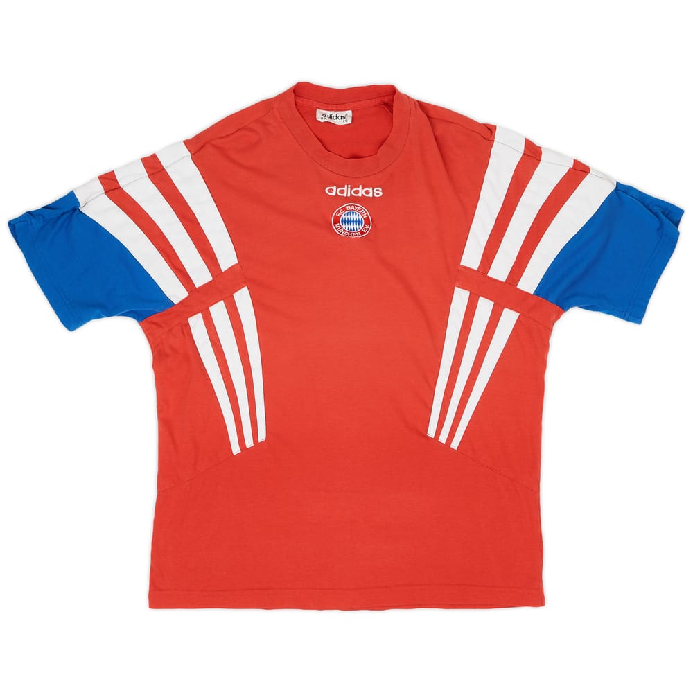 1995-96 Bayern Munich adidas Training Shirt - 6/10 - (L)