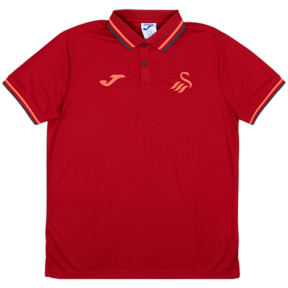 2023-24 Swansea City Joma Polo T-Shirt (13-14 Years)