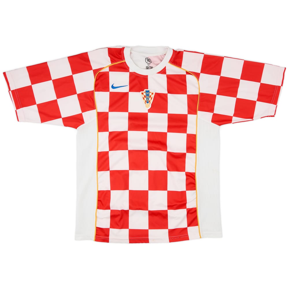 2004-06 Croatia Basic Home Shirt - 7/10 - (XL)