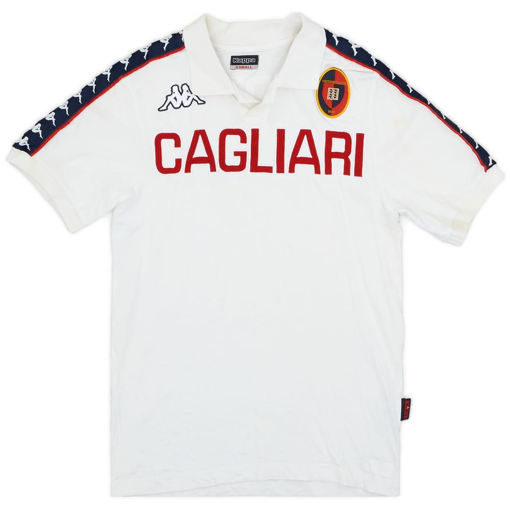 2011-12 Cagliari Kappa Polo Shirt - 6/10 - (XS)