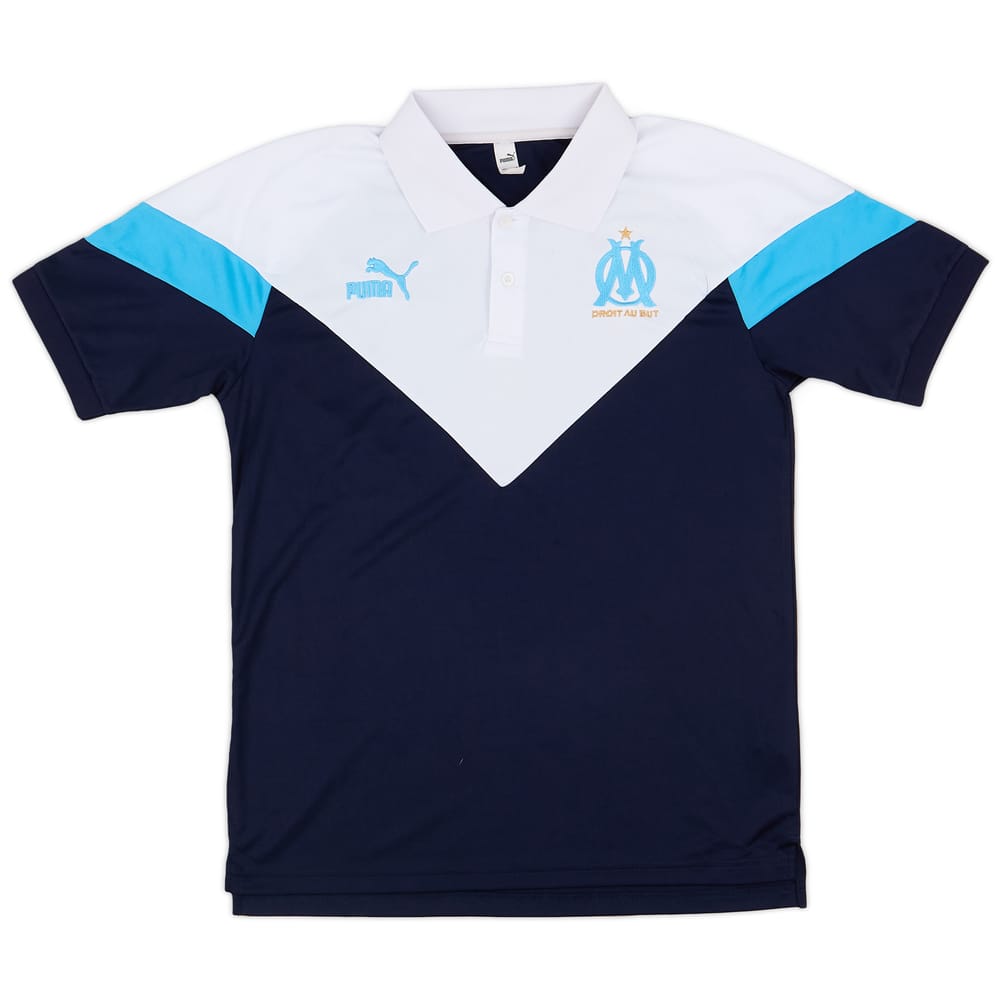 2019-20 Olympique Marseille Puma Polo Shirt - 8/10 - (S)