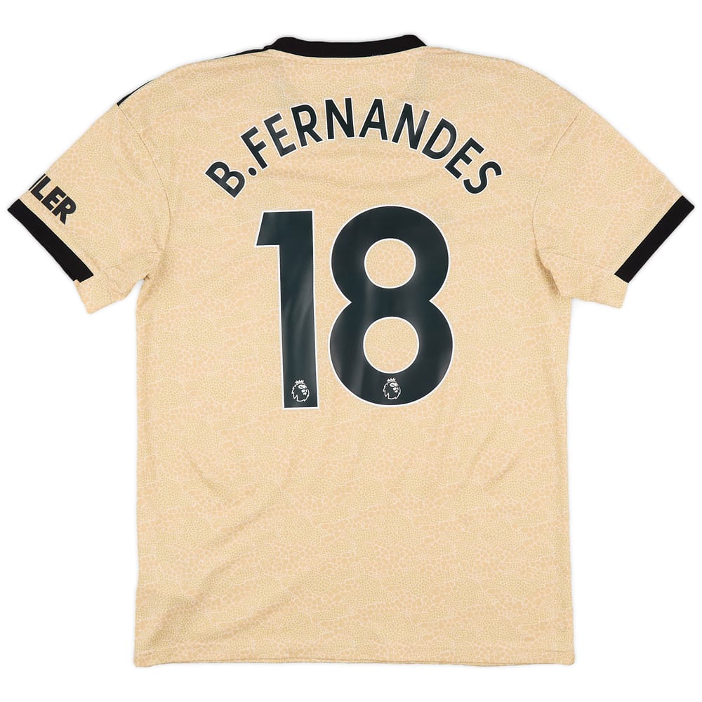 2019-20 Manchester United Away Shirt B.Fernandes #18 - 9/10 - (M)