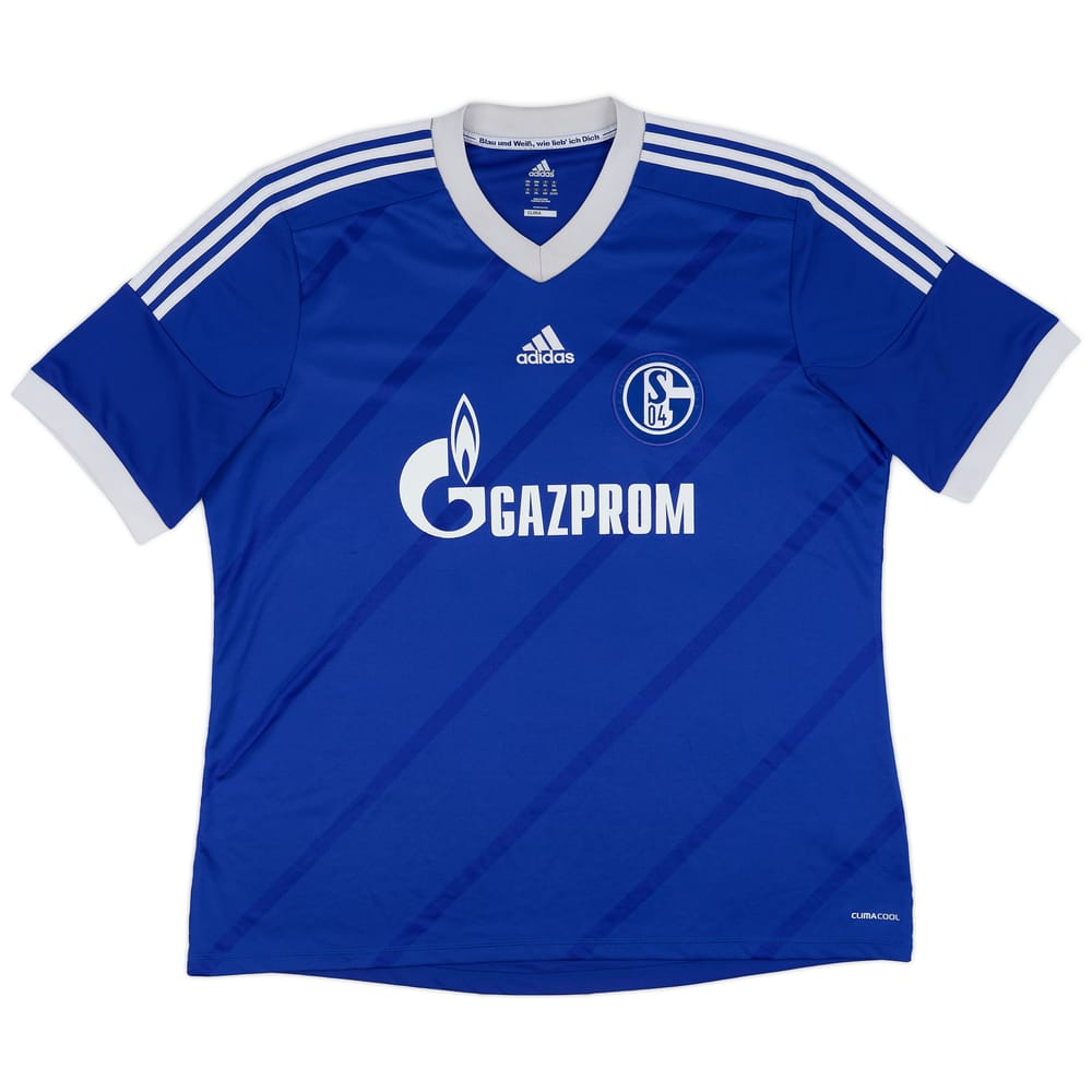 2012-14 Schalke Home Shirt - 7/10 - (XXL)