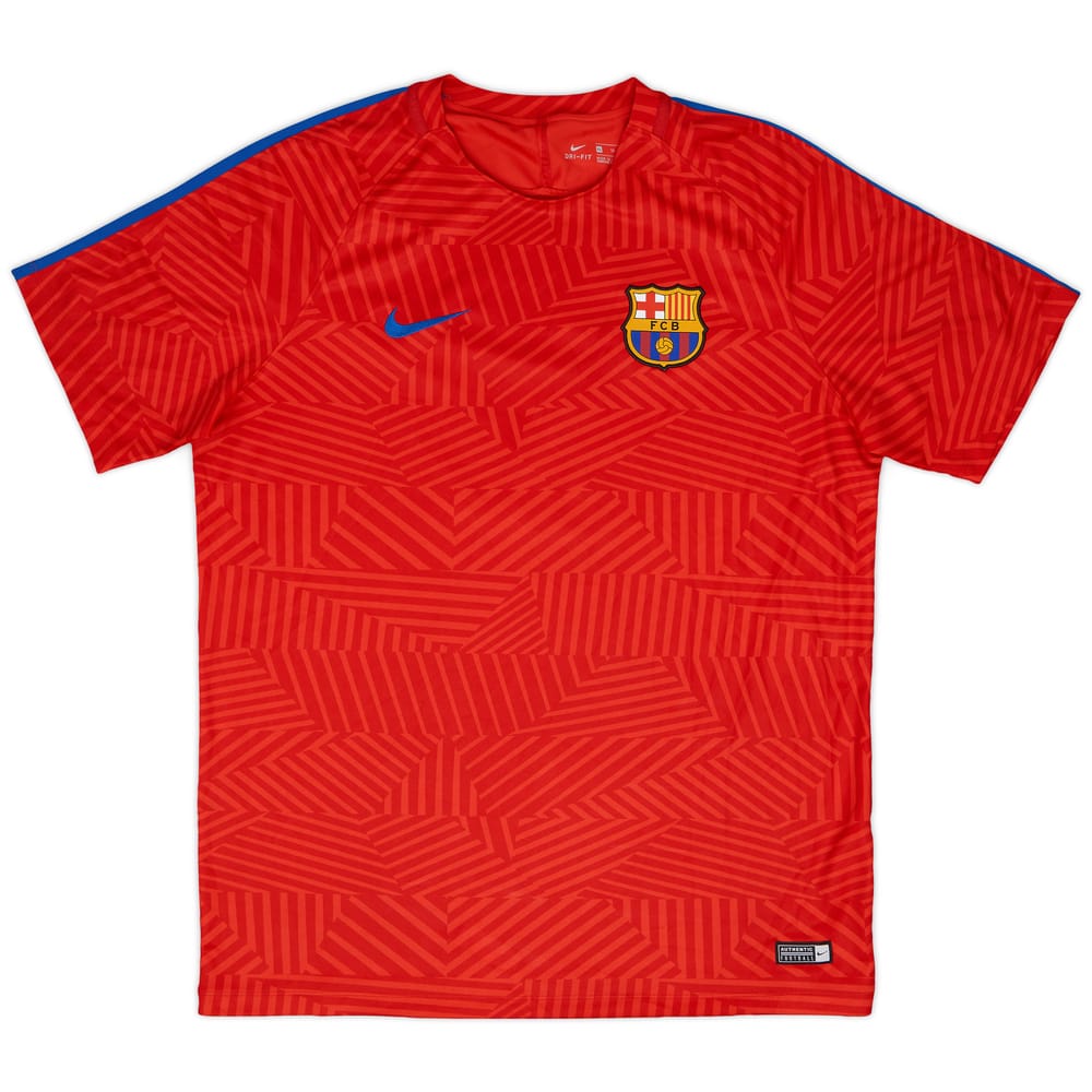 2016-17 Barcelona Nike Training Shirt - 9/10 - (XL)