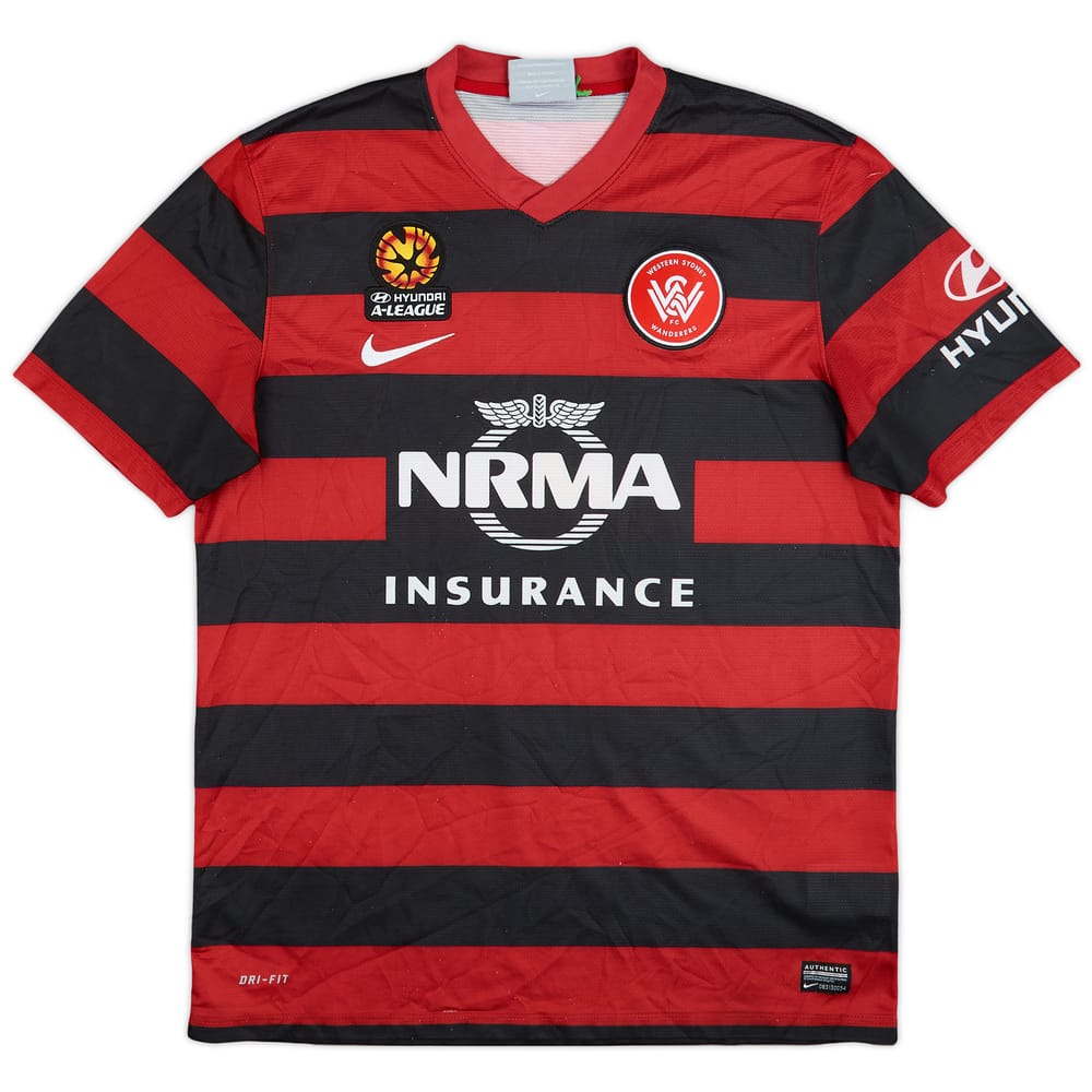 2012-14 Western Sydney Wanderers Home Shirt - 7/10 - (L)