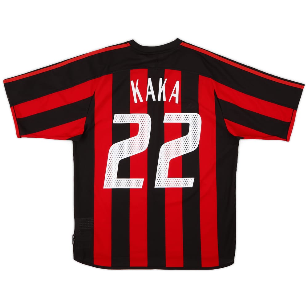 2003-04 AC Milan Home Shirt Kaka #22 - 9/10 - (M)