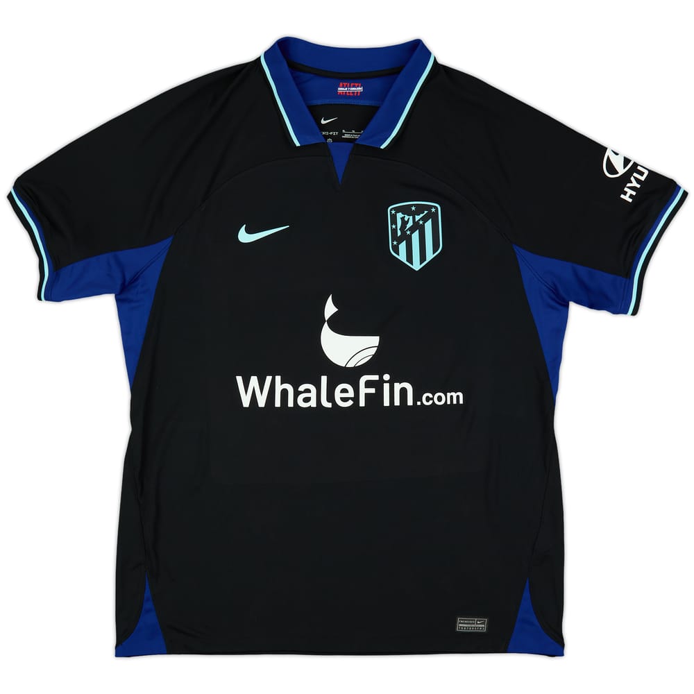2022-23 Atletico Madrid Away Shirt - 7/10 - (XL)