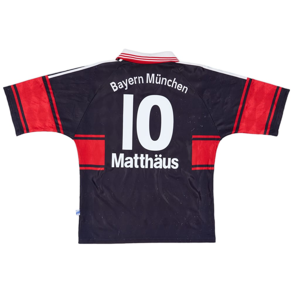 1997-99 Bayern Munich Home Shirt Matthaus #10 - 6/10 - (M)