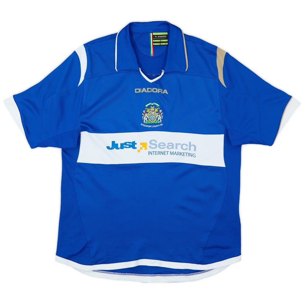 2007-09 Stockport County Home Shirt - 6/10 - (M)