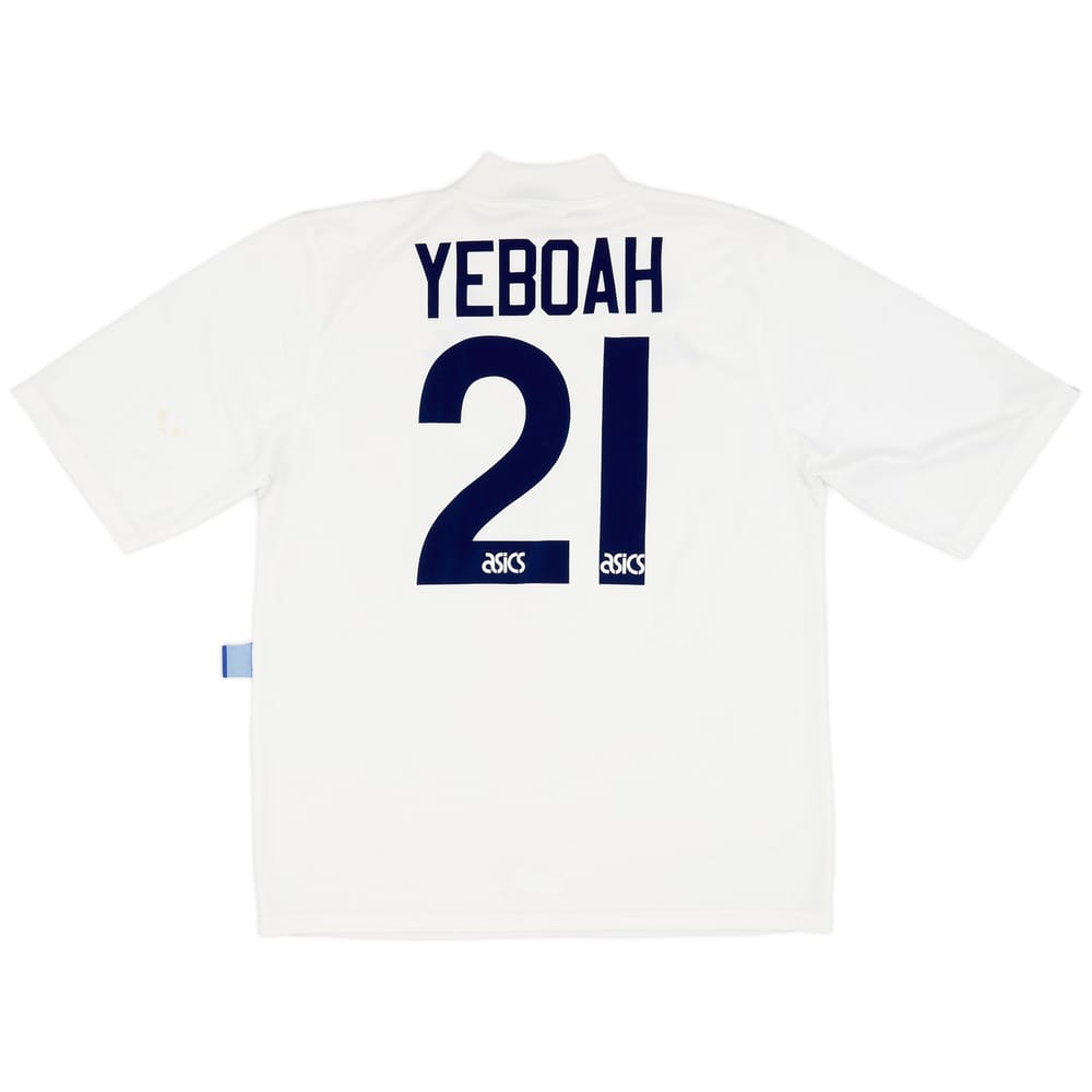 1995-96 Leeds United Home Shirt Yeboah #21 - 8/10 - (XL)