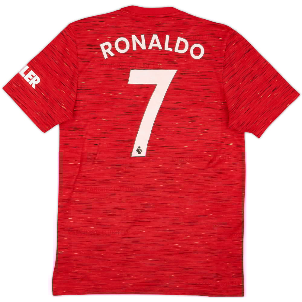 2020-21 Manchester United Home Shirt Ronaldo #7 - 9/10 - (S)