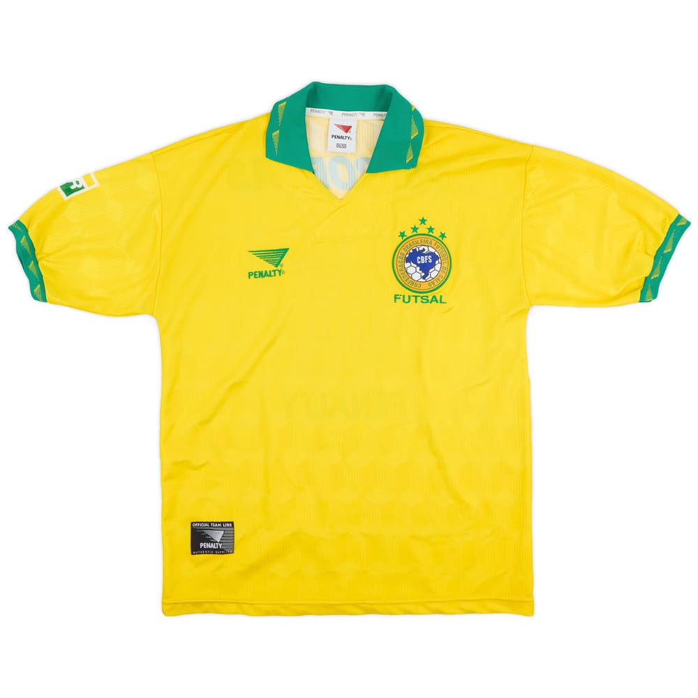 1997 Brazil Futsal Home Shirt - 9/10 - (XL)