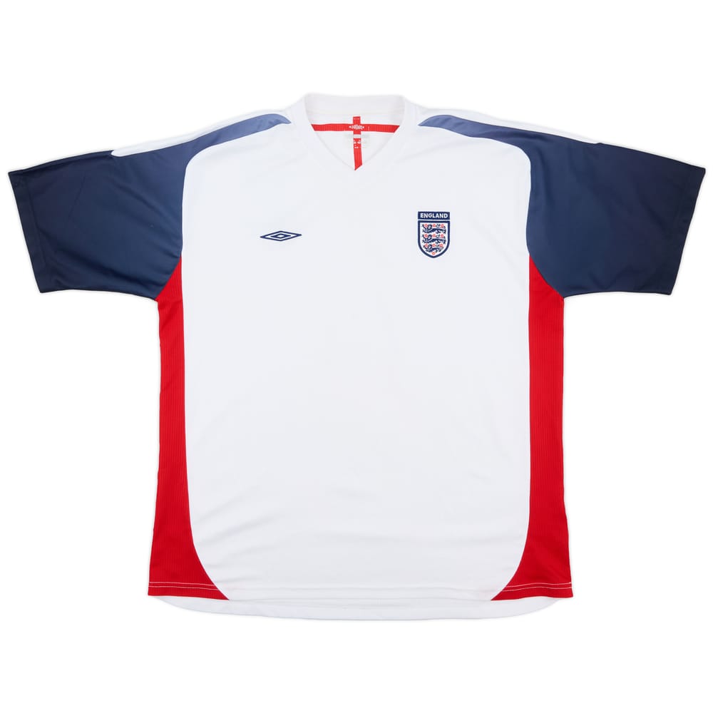 2004-05 England Umbro Training Shirt - 8/10 - (XL)
