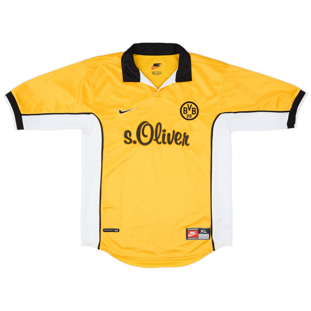 1998-00 Borussia Dortmund Home Shirt - 9/10 - (XL.Boys)