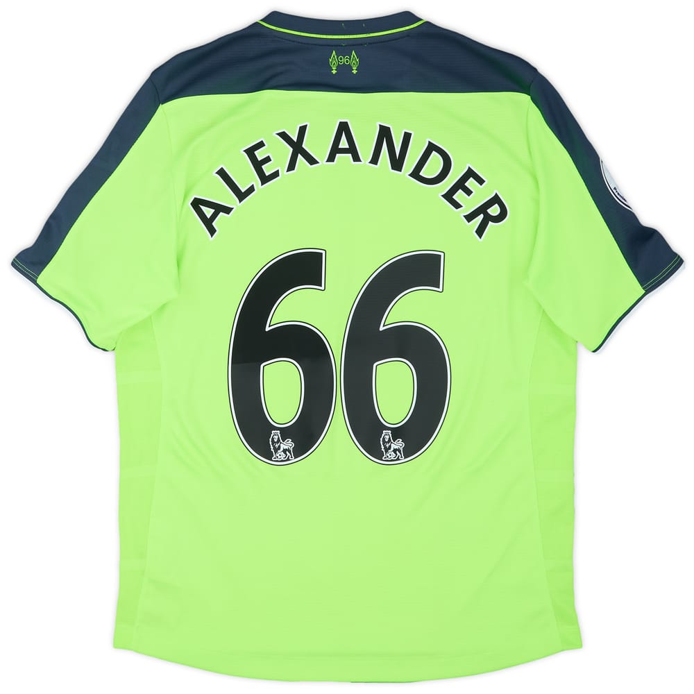 2016-17 Liverpool Third Shirt Alexander #66 - 8/10 - (S)