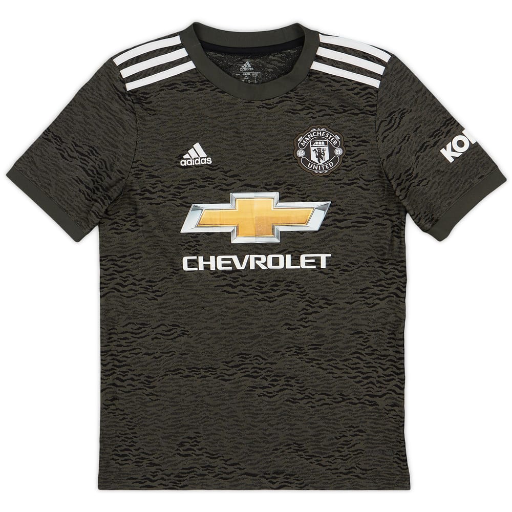 2020-21 Manchester United Away Shirt - 9/10 - (M.Boys)