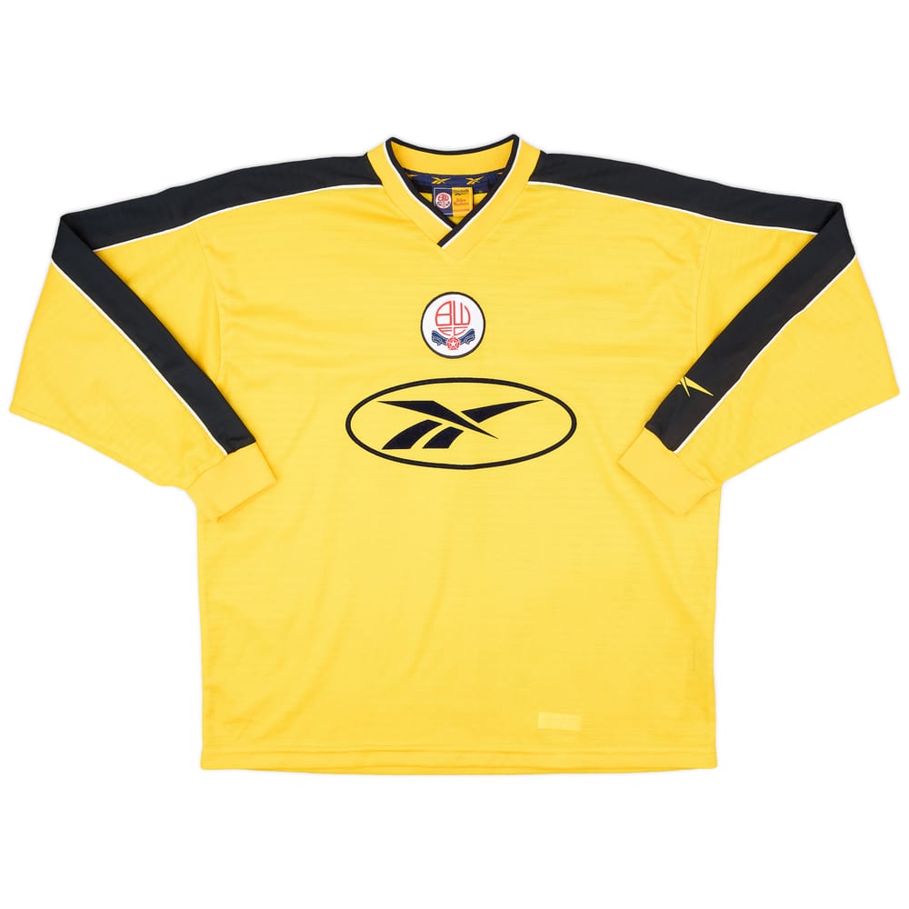 1998-00 Bolton Away L/S Shirt - 9/10 - (XL)