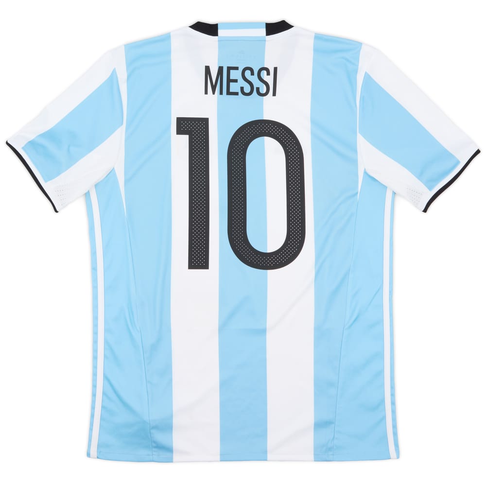 2016-17 Argentina Home Shirt Messi #10 - 8/10 - (M)